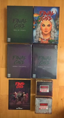 Final Girl Lot:  Box of Props, Bonus Features, Lore, North Pole and more