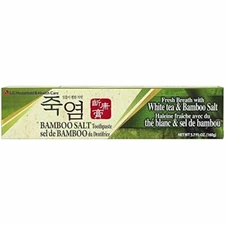 LG Bamboo Salt Toothpaste Fresh Breath with Bamboo Salt 5.6 oz 2 Packs 