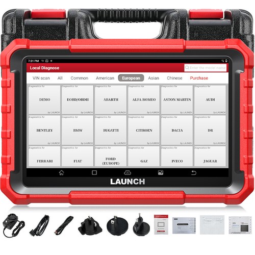 LAUNCH X431 PROS V+ 5.0 | Scanner Diagnostico Auto Completo Di Livello OE | Controllo Bidirezionale, Programmazione Chiavi IMMO, Codifica ECU | Con 31+ Funzioni Speciali E Aggiornamenti 2024