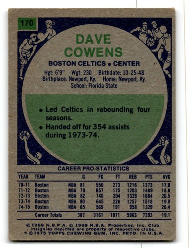 1975-76 Topps Basketball Poor to Good You Choose, Complete Your Set #1-330 - Bild 233 von 459