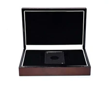 Coin Half Sovereign Box Storage Holder Gift Presentation BOX ONLY  [D]