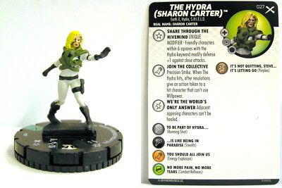 Heroclix - #027 The Hydra (Sharon Carter) - Earth X