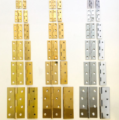 Massive Messing gezogene Scharniere - Tür, Schrank, Kleiderschrank, Schrank, Lamellentüren, Fenster