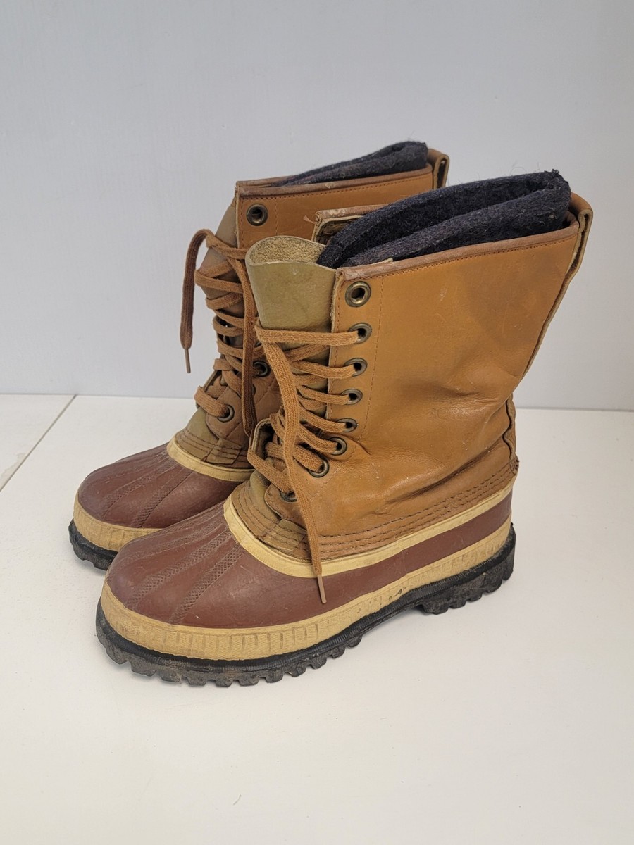 Vintage Sorel Women's 6 Caribou Made In Canada Kaufman Vintage Sorel Women's 6 Caribou Made In Canada Kaufman