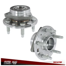 Front Wheel Hub Bearings Pair 2 for Chevy Equinox Malibu GMC Terrain Buick Regal