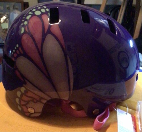 Bell Span Multisport Jugendhelm - Größe Small/Petit - Schmetterlingsflügel brandneu - Bild 2 von 12