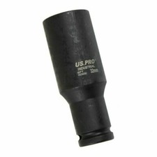 US PRO 1/2" Drive 32mm Extra Deep Impact Socket 120mm Extra Long 6 Point 3942