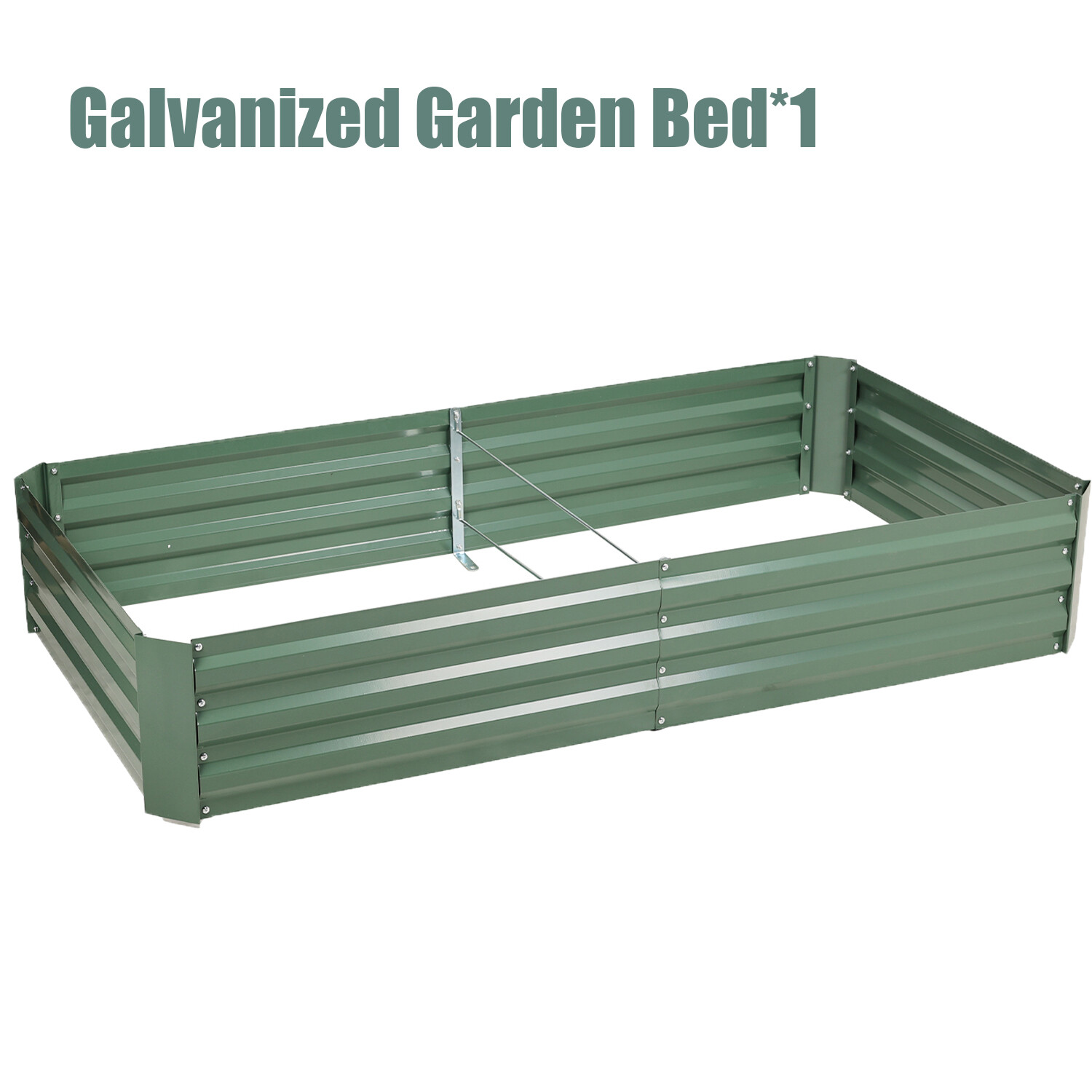 Aoodor 6x3x3 ft. Outdoor Portable Mini Greenhouse Kit with Galvanized