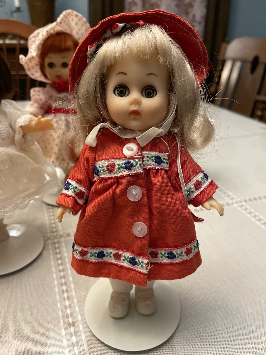 Vintage Lot of Vogue Ginny Dolls Blonde Brunette Ginger With