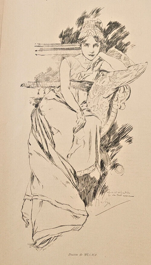 Mi-carême 1899 au Quartier Latin – Comité des étudiants. Dessins humoristiques - Photo 2/4