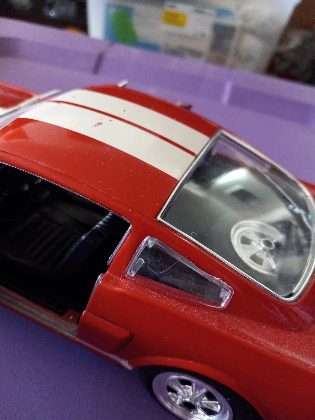 joueff 1965 shelby mustang gt-350 evolution fabricado na itália 