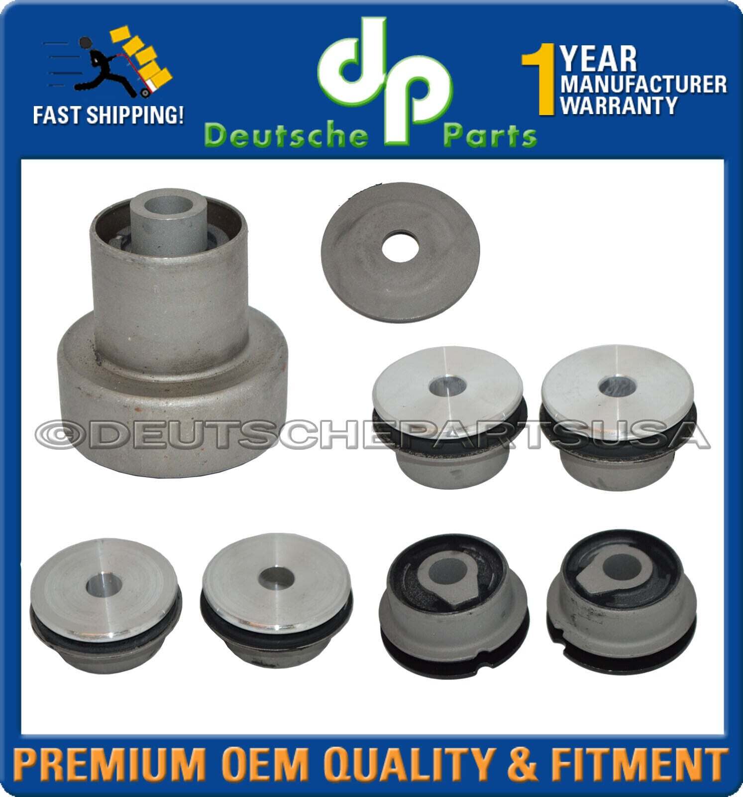 Maserati Quattroporte, Granturismo & Grancabrio Front Control Arm Bushing Set 16