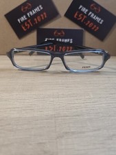 Fendi F866 035 Gray Eyeglasses Frames Rectangular Full Rim 54-16-140 Italy