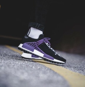 purple pharrell adidas