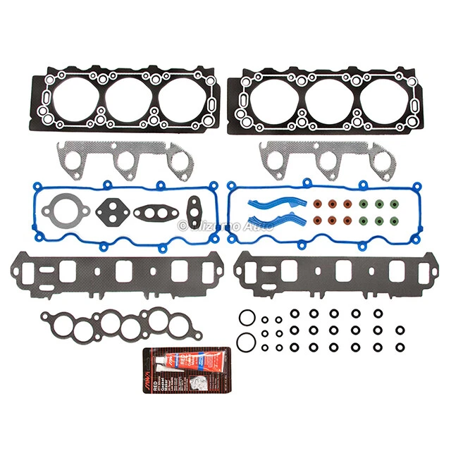 Full Gasket Set Bearings Rings Fit 91-01 Ford Ranger Aerostar Mazda B3000 3.0L - Image 3 of 4