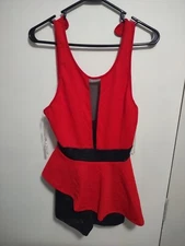 Tag 1080 Red Mini Dress