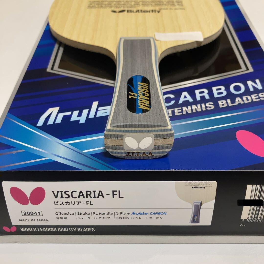 Butterfly Viscaria Biscaria FL Table Tennis Racket ArylateCarbon 30041