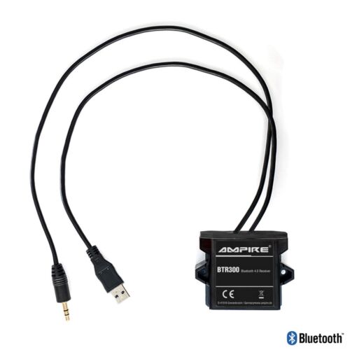 Ampire BTR 300 - Bluetooth-Adapter - 3.5mm Klink - Stromversorgung über USB - Bild 1 von 3