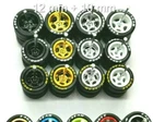 Hot Wheels  5 Spoke Good Year Rubber Tire 10/ 12 mm 1 set Combo Selection