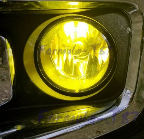 LED 20W H10 9145 Golden Two Bulbs Fog Light Replace Upgrade Plug Play Bright Fit - Picture 10 of 12