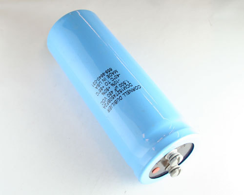 1x 1500uF 450V Large Can Electrolytic Aluminum Capacitor 450VDC 1500mfd DC 1,500 - Picture 1 of 1