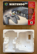 Nintendo 64 N64 Console Box With Polystyrene - Good Condition - Box Only - Pal
