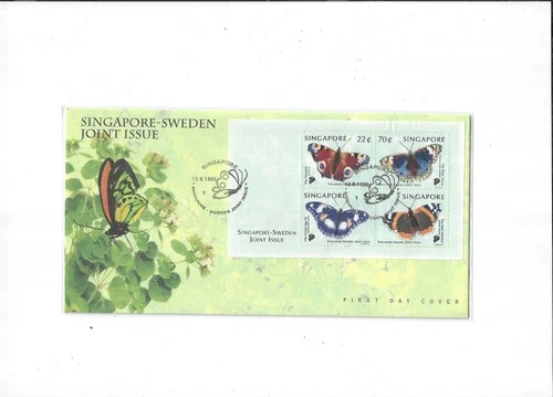 Singapore/Sweden Year 1999 Joint Issue FDC