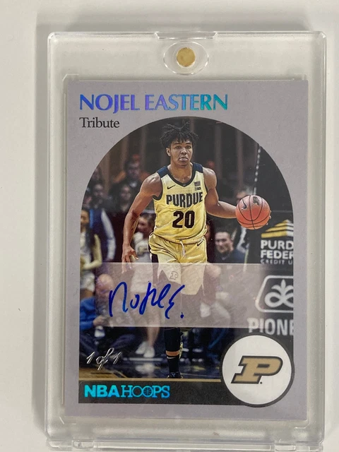 Panini Chronicles Hoops Draft Picks 2021 Nojel Eastern Auto Relic 1/1