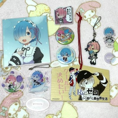 Re:Zero Rem Ram Figure Set Collectibles 2pc Limited Edition Authentic Rare