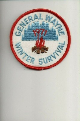1971 General Wayne Winter Survival patch