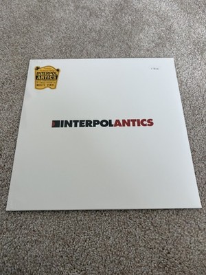 Interpol Antics 15th Anniversary Limited Edition White Vinyl MINT SEALED LP 