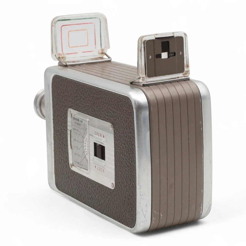 Câmera de Filme Brownie Oito MM 8MM Câmera de Filme Super 8 Retrô - Imagem 2 de 3