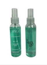 L’ange Salt + Sea Texturizing Spray X 2 4oz Each Beach Waves Volume Hold Nee