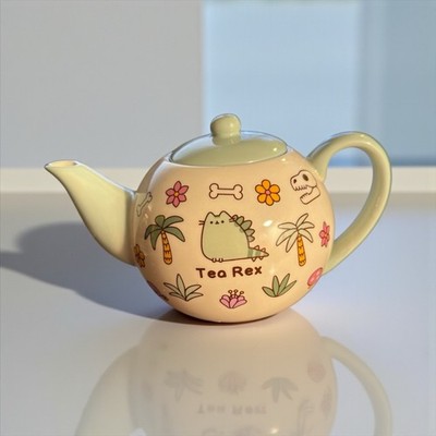 Pusheen The Cat Tea Rex Teapot Discontinued Our Name Is Mud Ceramic