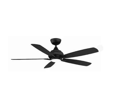 Fanimation Doren 52in Black LED Ceiling Fan Opal Frosted Glass Light Remote - Picture 1 of 4