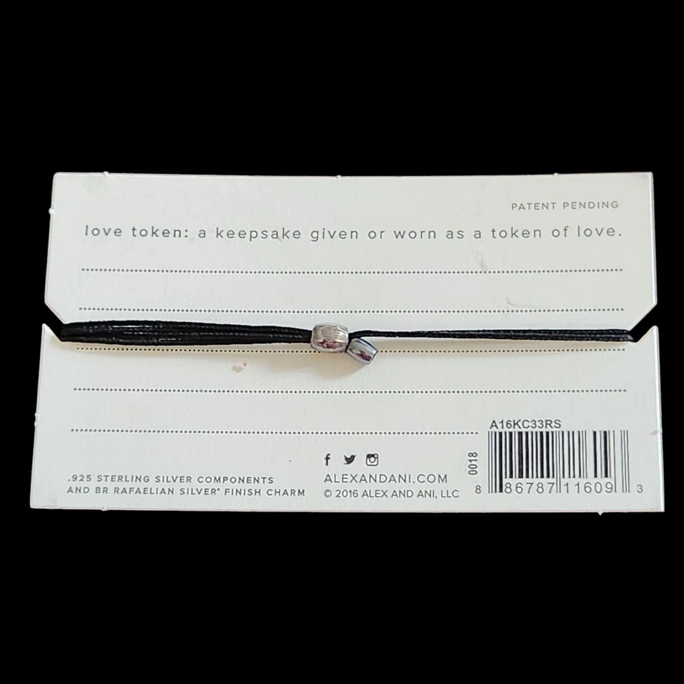 Pulsera Alex And Ani Providence Collection Hoja de Plata Tirar Cadena Nueva con Etiquetas $60 Foto 2 de 3