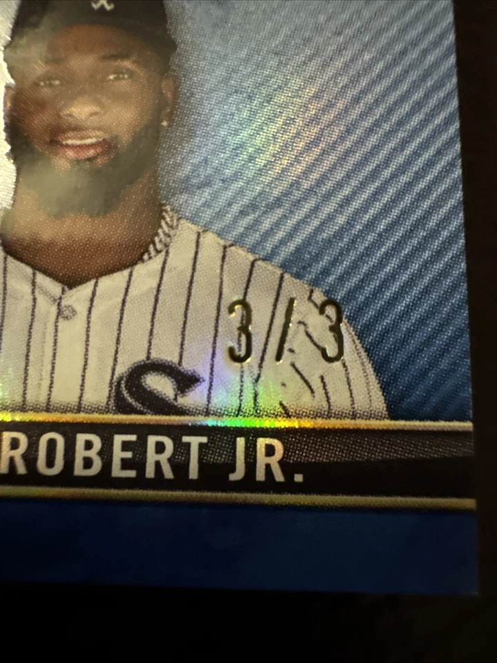 2024 三线 Paul Konerko Frank Thomas Luis Robert Jr 组合遗物 3/3 SSP — 第 3/3 张图片