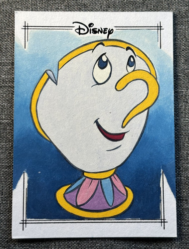 Todd Aaron Smith [Black] 2026 Topps Chrome Disney Sketch Card card