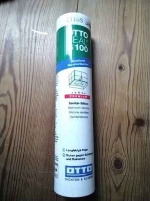 OTTOSEAL  S100 Premium-Sanitär-Silicon 300 ml Farbe C105 BASALT