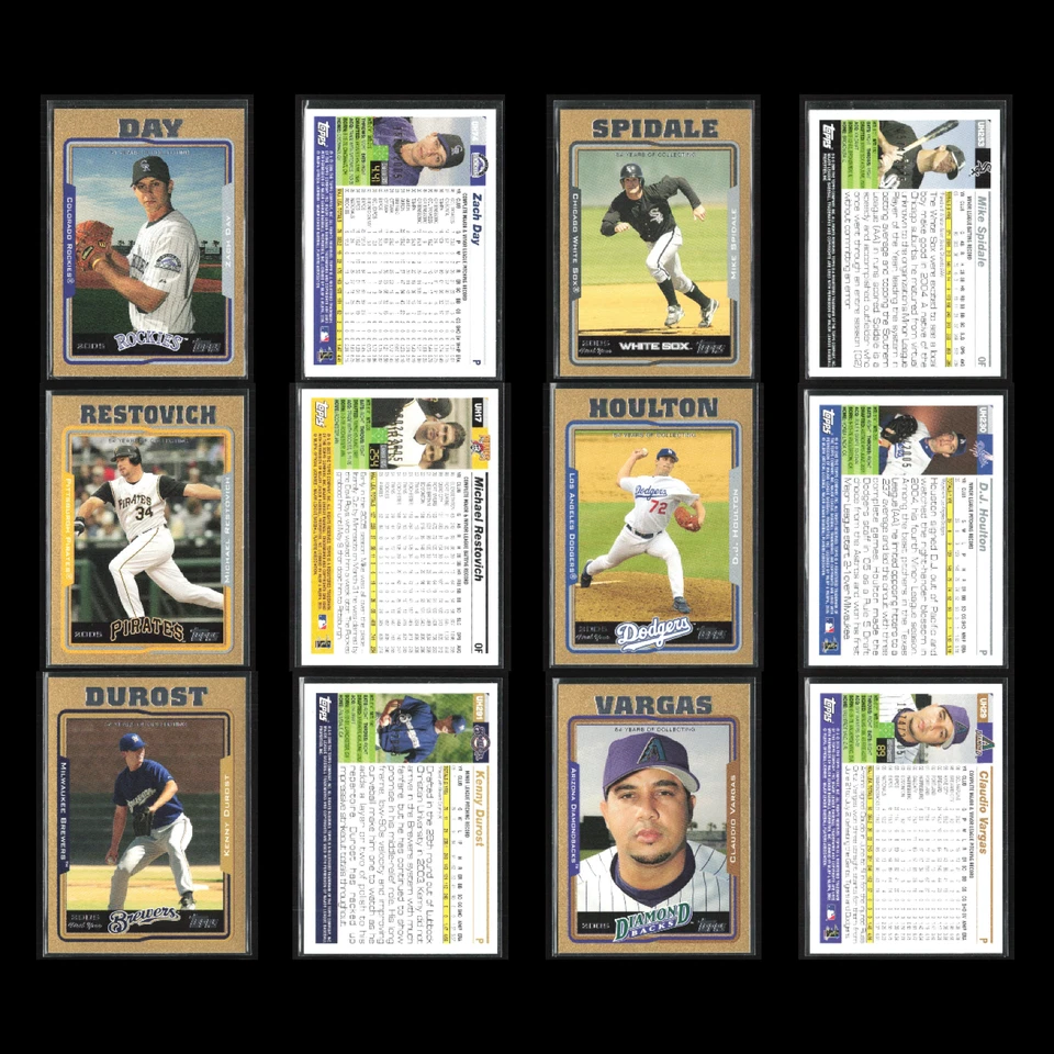 Lote 50 cartões de beisebol Topps Gold Serial #'d revendedor em massa atacado - Imagem 4 de 4