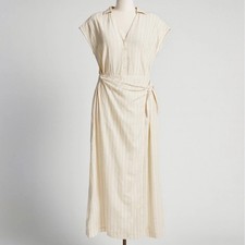 Universal Thread (Target) Elegant Cream Wrap Dress