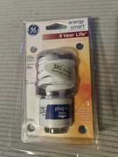 GE 2700K Compact Fluorescent Light Bulb GU24 Base Mini Twist Soft White