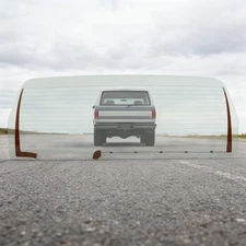 Fit 1988-1996 Ford Bronco Heated Power Drop Down Back Window Rear Glass