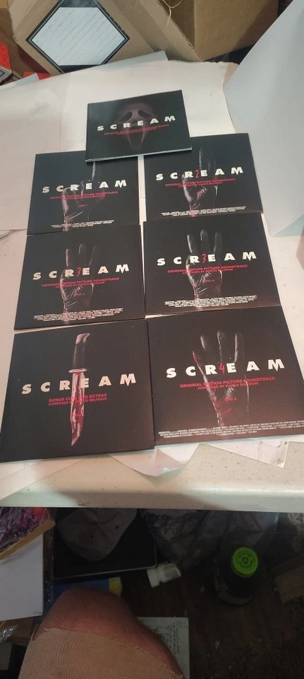 SCREAM Original Soundtracks CD 2022 Varèse Sarabande 6 disc set - Image 4 of 4