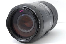 Minolta AF Zoom 75-300mm f/4.5-5.6 Camera Lens Good Condition