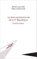 Gilles Toulemonde (U. A.) | Le Droit Constitutionnel De La Ve RéPublique | Buch