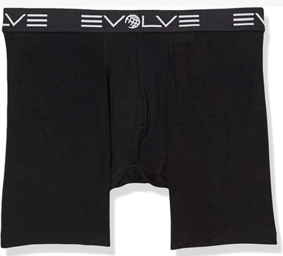 EVOLVE by 2(X)ist 6  Luxe Boxer Brief 3 Pack -XL Black