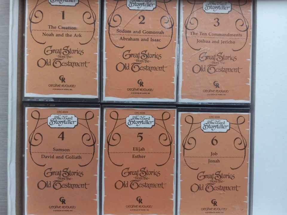 The Word Storyteller Great Stories from the Old Testament Audio Cassettes 6 Foto 4 de 4