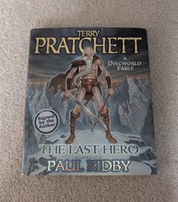 Product Image: Terry Pratchett - The Last Hero Signed 1st Edition 1st Print Hardback (2001) HB