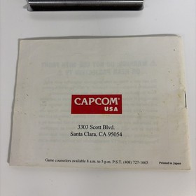 Mega Man 3 Instruction Manual Only Nintendo Nes Authentic